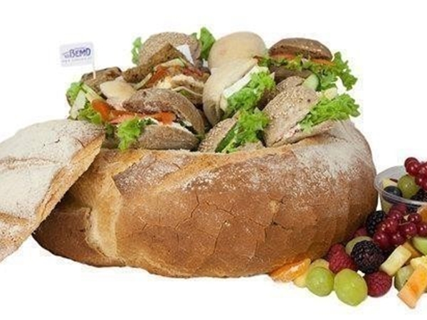 Belegd broodje / lunch op het werk